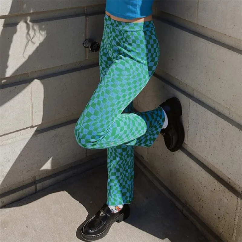 2021 Summer Fashion Women New High Waist Slim Fit Straight Wide Leg Plaid Casual Pants Streetwear
2021 Summer Fashion Women New High Waist Slim Fit Straight Wide Leg Plaid Casual Pants Streetwear