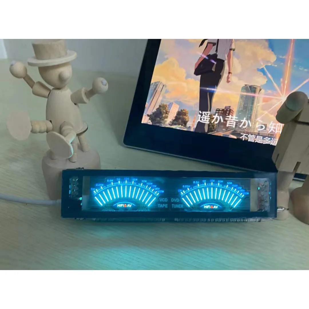 Voice Control Multimedia VFD Fluorescent Display Level Indicator Spectrum VU Meter Level Indicator For Speaker Amplifier PC
Voice Control Multimedia VFD Fluorescent Display Level Indicator Spectrum VU Meter Level Indicator For Speaker Amplifier PC