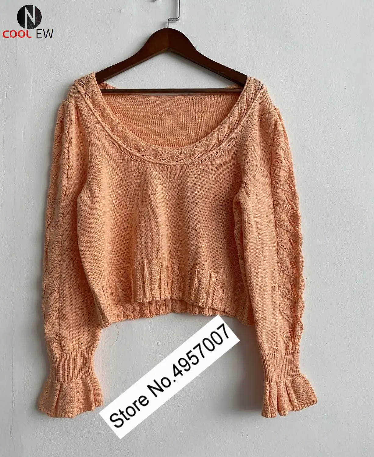 Elfbop Ladies Hollow Out Knitted Pullover Top - Women Cotton Knitting Sweater Top
Elfbop Ladies Hollow Out Knitted Pullover Top - Women Cotton Knitting Sweater Top