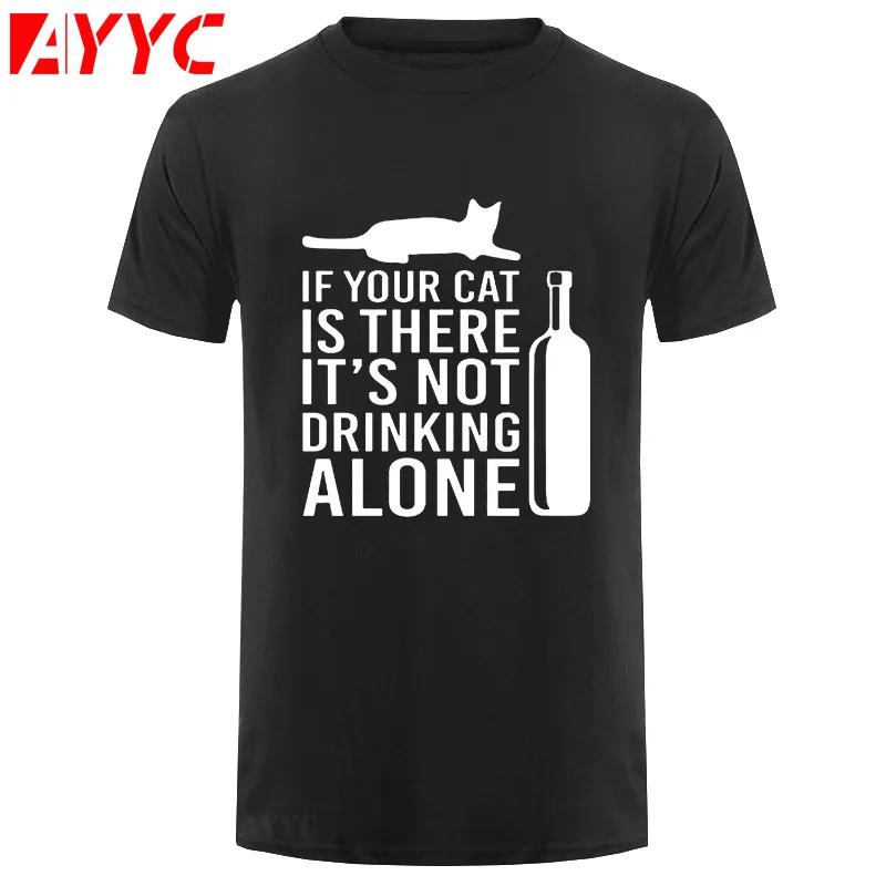AYYC T Shirt Tshirt Casual T Shirts Short Sleeve Graphic Mens Cat Lover Gift Not Drinking Alone Wine Bottle Professor Tees
AYYC T Shirt Tshirt Casual T Shirts Short Sleeve Graphic Mens Cat Lover Gift Not Drinking Alone Wine Bottle Professor Tees