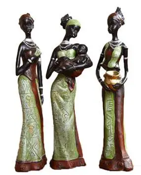 3pcs/lot 6*5*20cm african woman people ornaments home decoration accessories craft Statue
3pcs/lot 6*5*20cm african woman people ornaments home decoration accessories craft Statue
