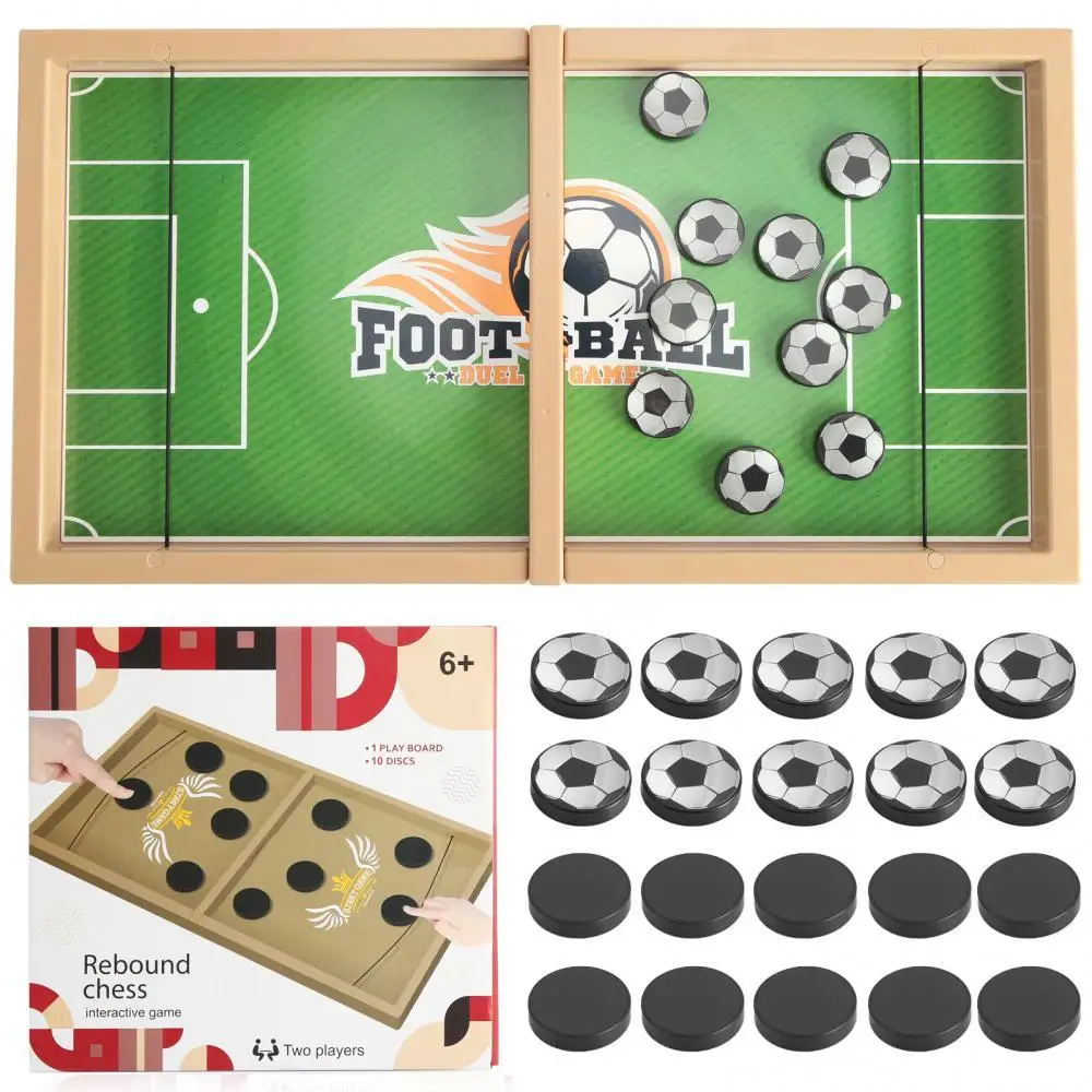 Foldable Slingshot Board Fast Sling Puck Game Football Themed Skin Kids Adults Desktop Parent-Child Interactive Toy for Party
Foldable Slingshot Board Fast Sling Puck Game Football Themed Skin Kids Adults Desktop Parent-Child Interactive Toy for Party