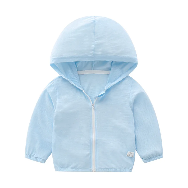Summer Children's Hooded Sun Protection Clothing Baby Boys Girls Cotton Travel Thin Coat Kid Beach Solid Color Jacket Outwear
Summer Children's Hooded Sun Protection Clothing Baby Boys Girls Cotton Travel Thin Coat Kid Beach Solid Color Jacket Outwear