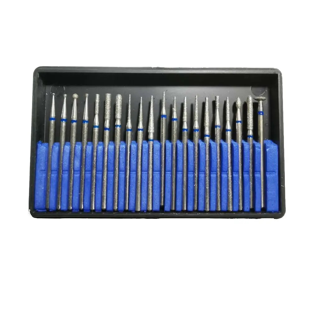 20pcs dental lab 2.35mm shank Tiny Cut HP diamond burs KIT Denture jewelry polishing Micro carving tools 
20pcs dental lab 2.35mm shank Tiny Cut HP diamond burs KIT Denture jewelry polishing Micro carving tools