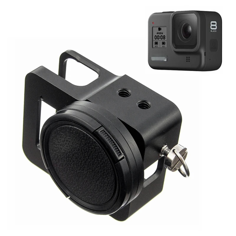 Защитный чехол из алюминиевого сплава для GoPro Hero 8 + комплекты УФ-фильтров 58 мм Go Pro