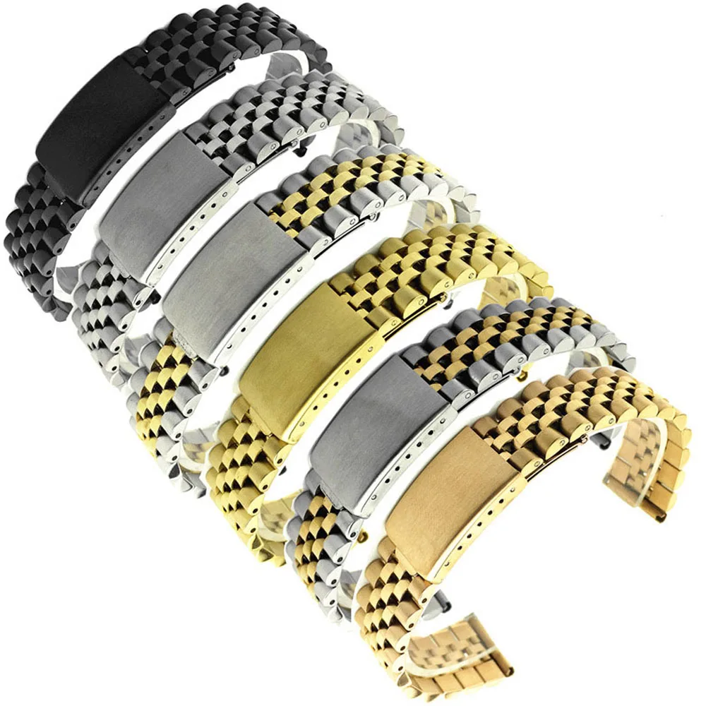 18mm 20mm 22mm Watch Band Bracelet Solid Stainless Steel Silver For Seiko For Datejust For Ro President For Dayjust diy Replace
18mm 20mm 22mm Watch Band Bracelet Solid Stainless Steel Silver For Seiko For Datejust For Ro President For Dayjust diy Replace
