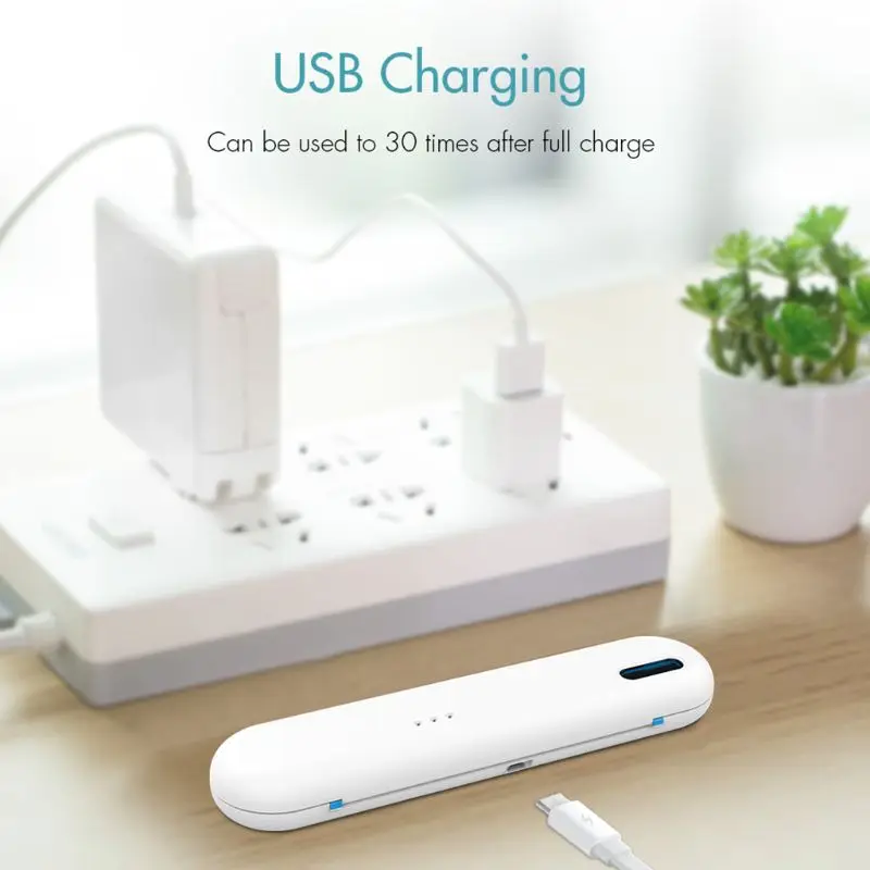 USB Charging Cable Hot X11 UV Toothbrush Sterilizer Holder Ultraviolet Disinfection Box USB Charging E5BA
USB Charging Cable Hot X11 UV Toothbrush Sterilizer Holder Ultraviolet Disinfection Box USB Charging E5BA