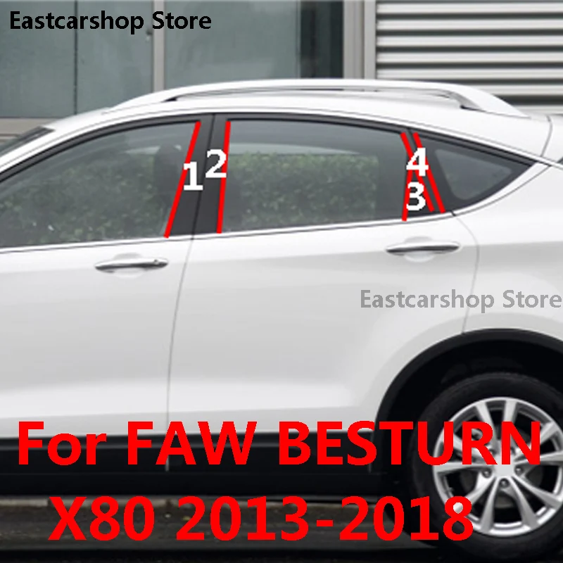 For FAW BESTURN X80 2018 2017 2016 Car Door Central Window Middle Column Trim Decoration Strip PC B C Pillar 2015 2014 2013 
For FAW BESTURN X80 2018 2017 2016 Car Door Central Window Middle Column Trim Decoration Strip PC B C Pillar 2015 2014 2013