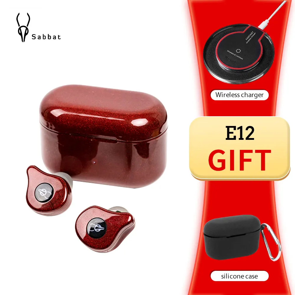 Gift Case Sabbat E12 Ultra TWS Wireless Earphone BLE 5.0 Aptx Sports 6D HiFi Stereo 4 Microphone Noise Reduction IPX5 Headset
Gift Case Sabbat E12 Ultra TWS Wireless Earphone BLE 5.0 Aptx Sports 6D HiFi Stereo 4 Microphone Noise Reduction IPX5 Headset