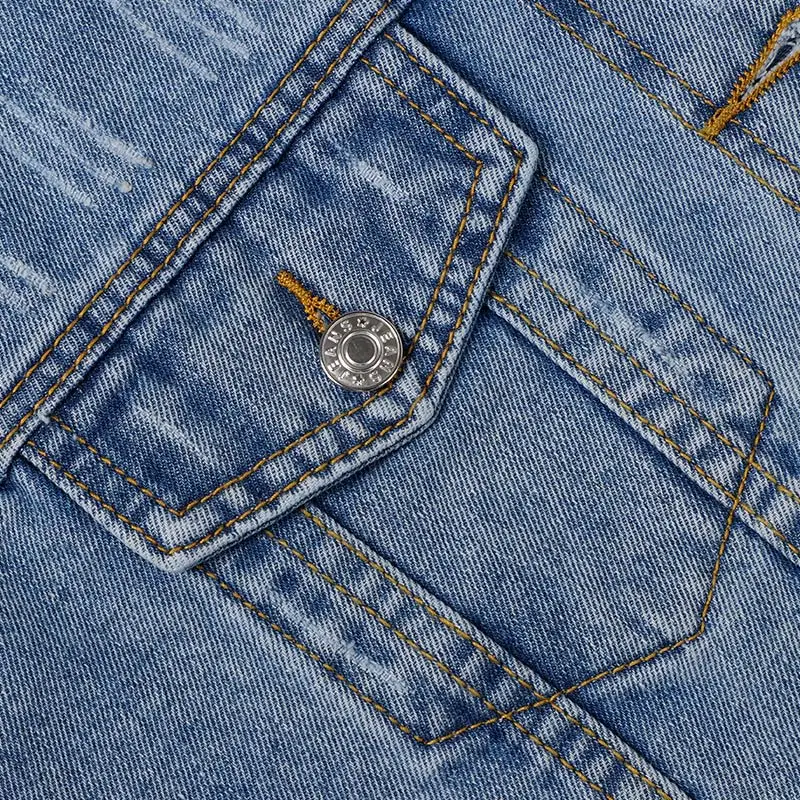 Women's Cropped Jeans Jacket Denim Fringed Short Coats For Women Autumn Holes Vintage Casual Jackets Woman 2021 Streetwear Coats
Women's Cropped Jeans Jacket Denim Fringed Short Coats For Women Autumn Holes Vintage Casual Jackets Woman 2021 Streetwear Coats