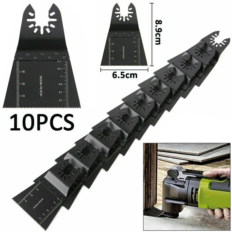10PCS Oscillating Multitool Saw Blades Wood Cutting Metal Cutter Blades For Fein Multimaster 65mm Accessory Power Tool Sets
10PCS Oscillating Multitool Saw Blades Wood Cutting Metal Cutter Blades For Fein Multimaster 65mm Accessory Power Tool Sets