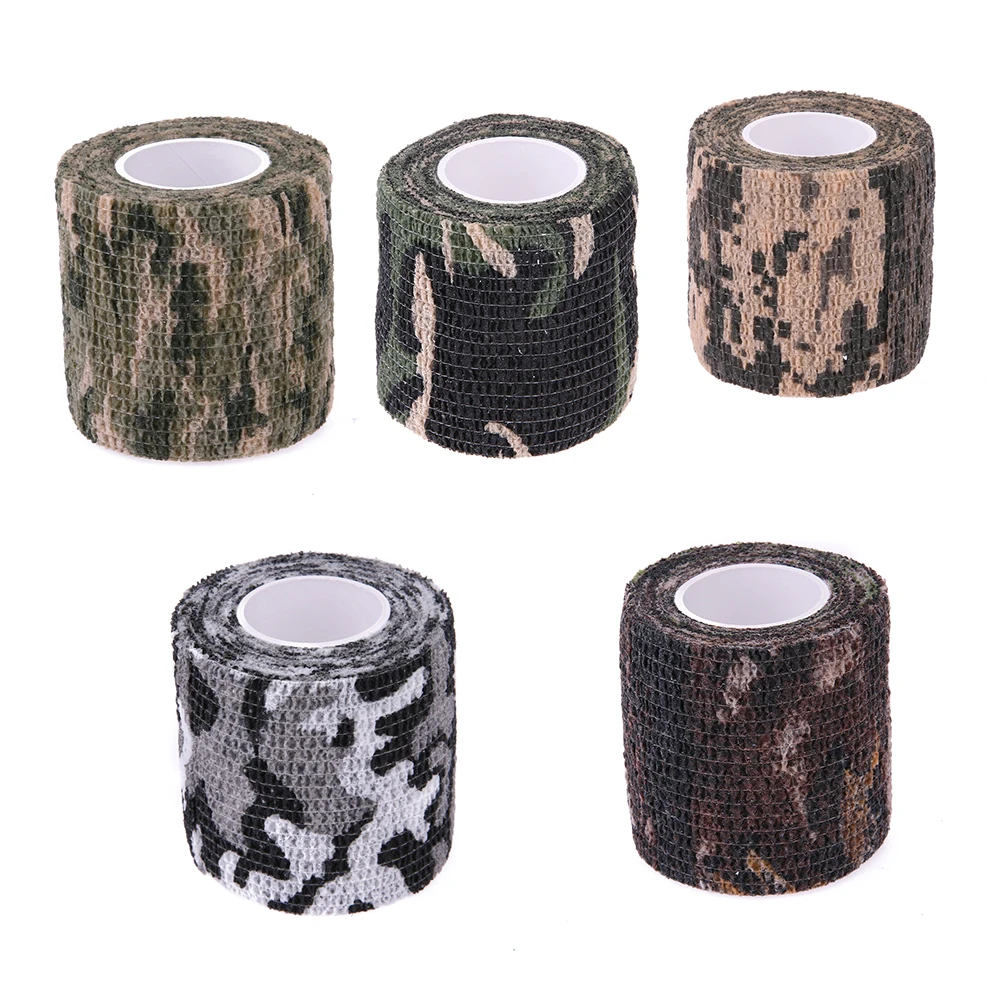 Camouflage Elastic Wrap Tape Hunt Disguise Elastoplast Self Adhesive Sports Protector Knee Finger Ankle Athletic Bandage
Camouflage Elastic Wrap Tape Hunt Disguise Elastoplast Self Adhesive Sports Protector Knee Finger Ankle Athletic Bandage