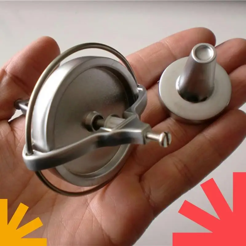 Metal mechanical gyroscope physics teaching props anti-gravity phenomenon to explain gyroscope gyro toys
Metal mechanical gyroscope physics teaching props anti-gravity phenomenon to explain gyroscope gyro toys
