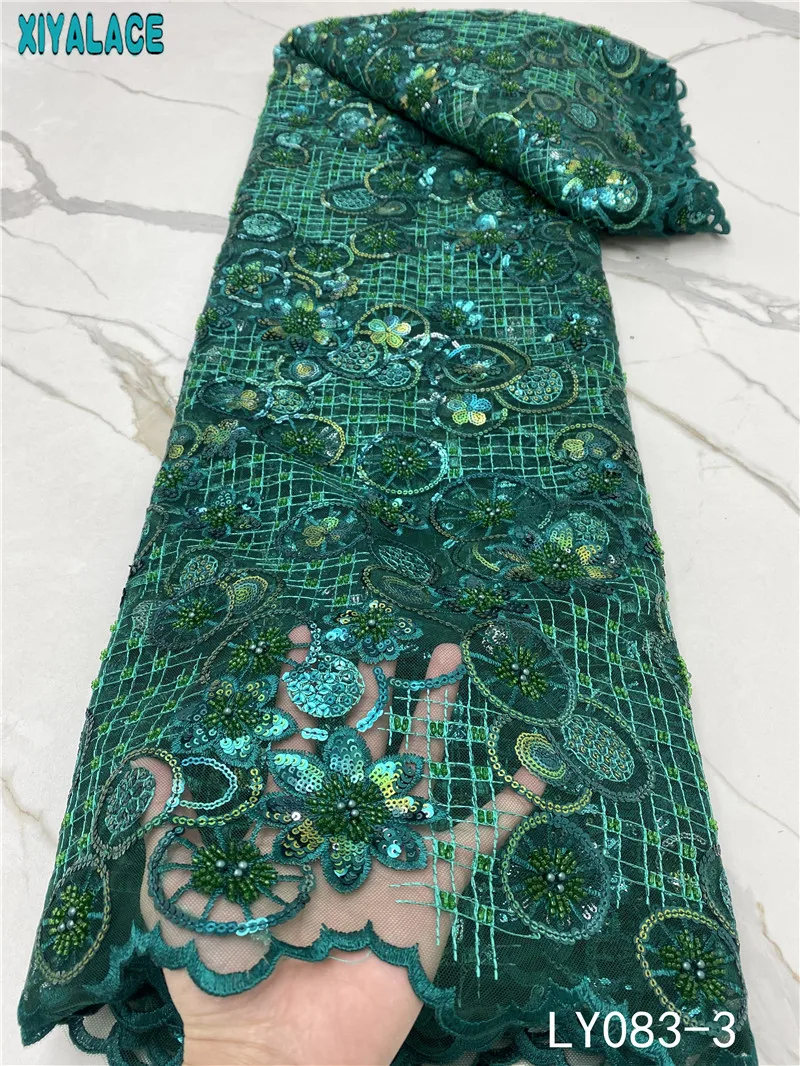 African Lace Fabric 2021 Wedding Beaded and Sequins Net Lace High Quality Bridal Laces for Nigerian 5 Yards Dresses KSLY083
African Lace Fabric 2021 Wedding Beaded and Sequins Net Lace High Quality Bridal Laces for Nigerian 5 Yards Dresses KSLY083