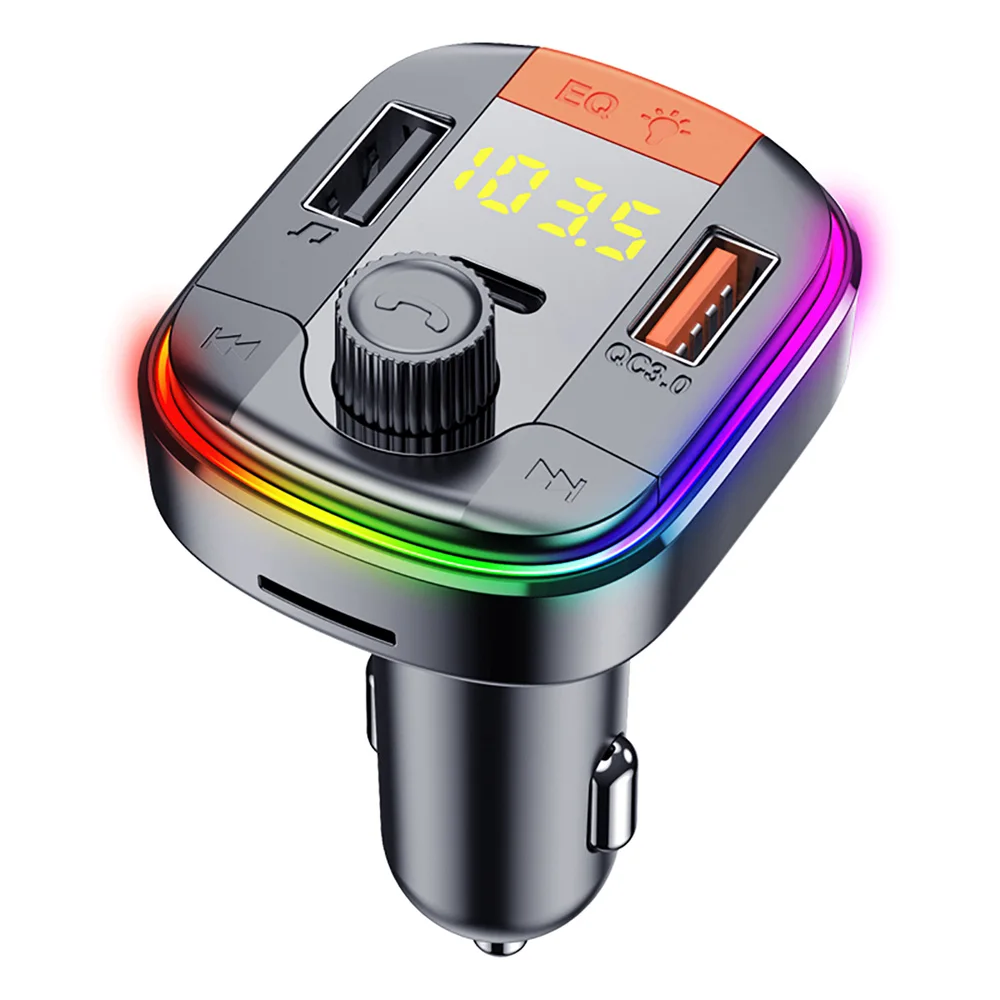 QC3.0 Fast Charging T832 Car MP3 Player Colorful Atmosphere Breathing Lamp Hands Free Car Bluetooth
QC3.0 Fast Charging T832 Car MP3 Player Colorful Atmosphere Breathing Lamp Hands Free Car Bluetooth