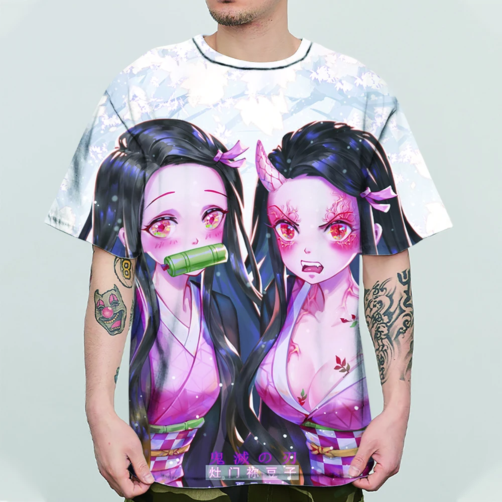 New 3D Printed Short Sleeve T- Shirts for Men Anime Clothing Oversize T-shirts With Short Sleeves Men's Shirt Manga Harajuku
New 3D Printed Short Sleeve T- Shirts for Men Anime Clothing Oversize T-shirts With Short Sleeves Men's Shirt Manga Harajuku
