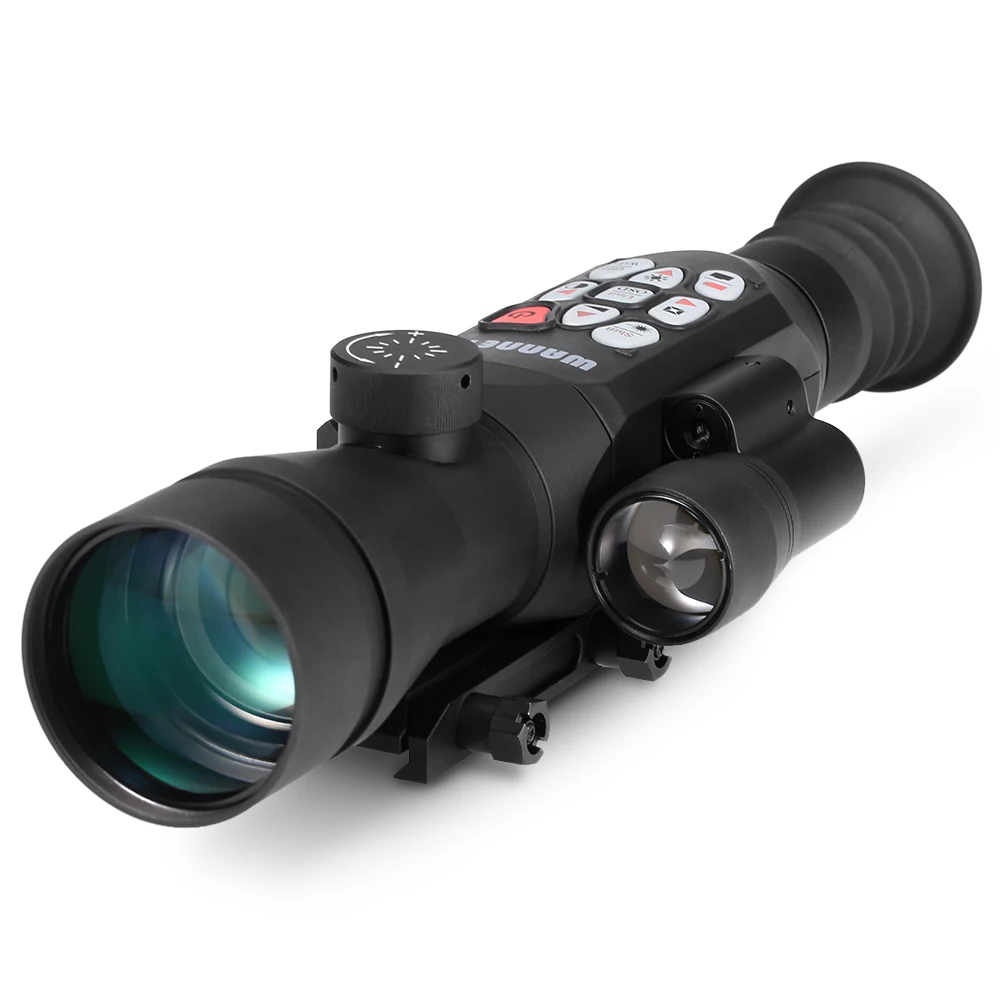 

Охотничий Монокуляр с функцией ночного видения, цифровой ИК монокуляр, лазерный дальномер для охоты, полноцветный инфракрасный телескоп