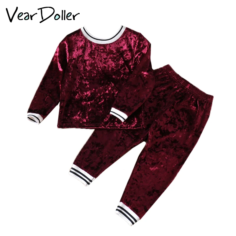 VearDoller Girls Clothing Sets New Fashion Long Sleeve Top + Pants 2pcs Pleuche Suit for Baby Girl Clothes Casual Children's Set
VearDoller Girls Clothing Sets New Fashion Long Sleeve Top + Pants 2pcs Pleuche Suit for Baby Girl Clothes Casual Children's Set