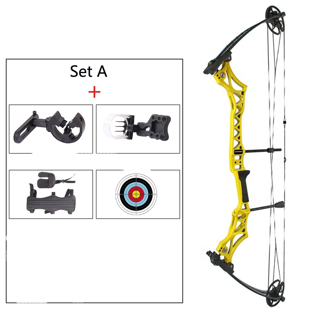 Junxing M108 Composite Bow And Arrow Set 30-55lbs Adjustable Powerful Bow And Arrow Outdoor Sports Hunting Shooting Archery
Junxing M108 Composite Bow And Arrow Set 30-55lbs Adjustable Powerful Bow And Arrow Outdoor Sports Hunting Shooting Archery