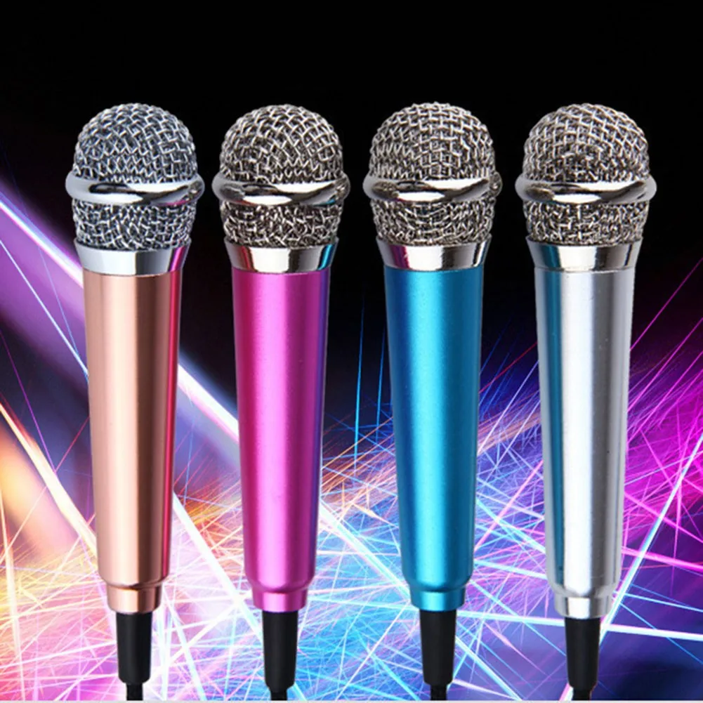 Portable 3.5mm Stereo Studio Microphone KTV Karaoke Mini Microphone Suitable For Smartphone Notebook Handheld Audio Microphone
Portable 3.5mm Stereo Studio Microphone KTV Karaoke Mini Microphone Suitable For Smartphone Notebook Handheld Audio Microphone