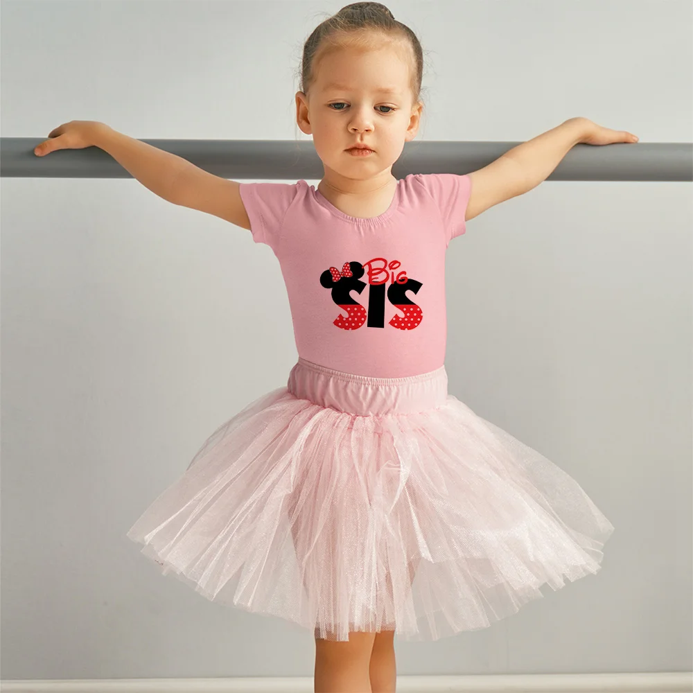 Minnie Mouse Cartoon Disney T-shirts Girls Fun SIS Print Top Summer Color Children's Clothing Casual Harajuku Kids Top
Minnie Mouse Cartoon Disney T-shirts Girls Fun SIS Print Top Summer Color Children's Clothing Casual Harajuku Kids Top