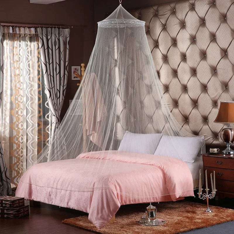 Dome Lace Mosquito Net Bed Canopy Netting Double King Size Fly Insect Protection mosquito net for king size bed
Dome Lace Mosquito Net Bed Canopy Netting Double King Size Fly Insect Protection mosquito net for king size bed