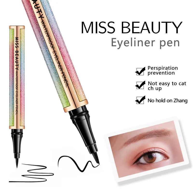 1PC Black Eyeliner Pencil Waterproof Natural Quick Dry Eye liner pen Beauty Long lasting Makeup Quick-dry Makeup Tools TSLM1
1PC Black Eyeliner Pencil Waterproof Natural Quick Dry Eye liner pen Beauty Long lasting Makeup Quick-dry Makeup Tools TSLM1