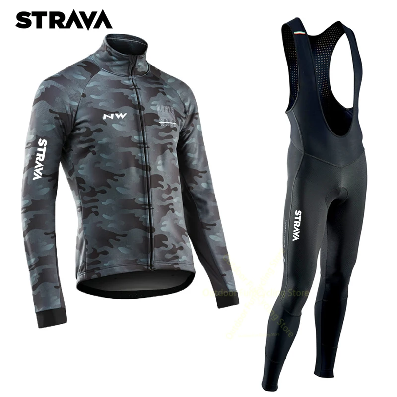 Strava Pro Team Long Sleeve Cycling Jersey Set Waterproof MTB Bike Jersey Uniform Men Clothes New Bicycle Clothing Cycling Sets
Strava Pro Team Long Sleeve Cycling Jersey Set Waterproof MTB Bike Jersey Uniform Men Clothes New Bicycle Clothing Cycling Sets