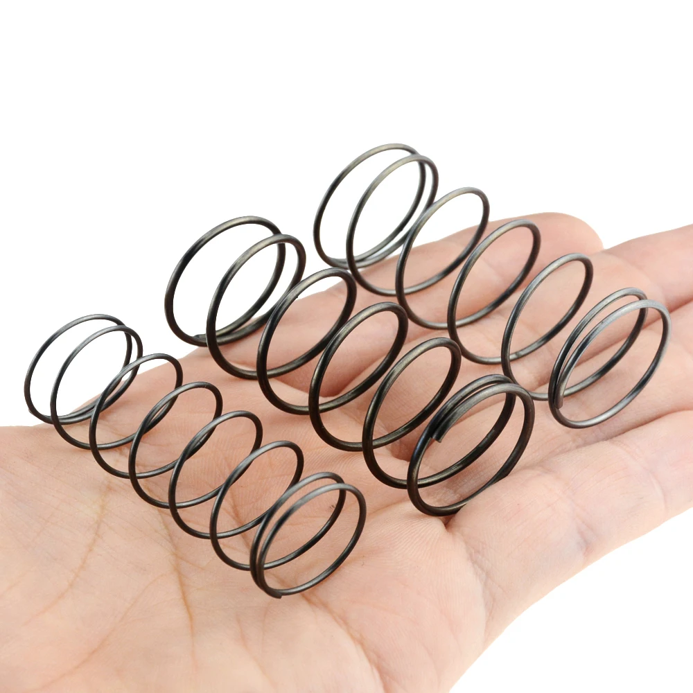 10PCS 1*5 6 7 8 9 10 11 12 18 20*10-50mm Spring Steel Small Compression Release Mechanical Return Pressure OD 5mm | Обустройство дома