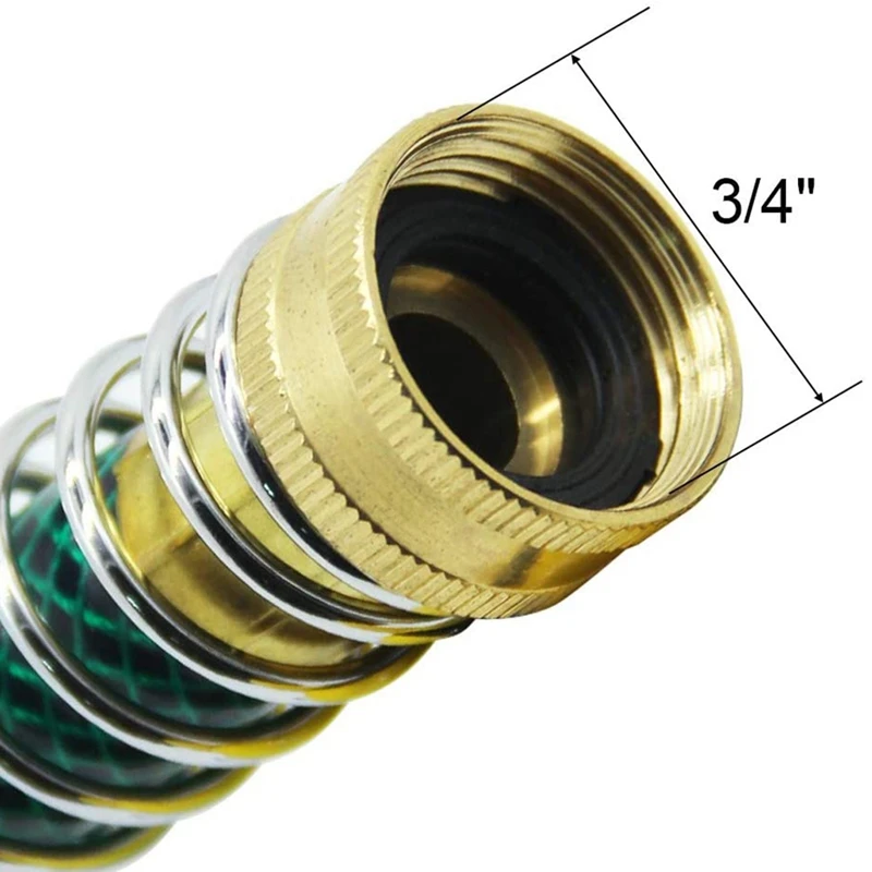 Garden Hose Extension Adapter, Hose Kink Protector with Coil Spring, 2 Pack
Garden Hose Extension Adapter, Hose Kink Protector with Coil Spring, 2 Pack