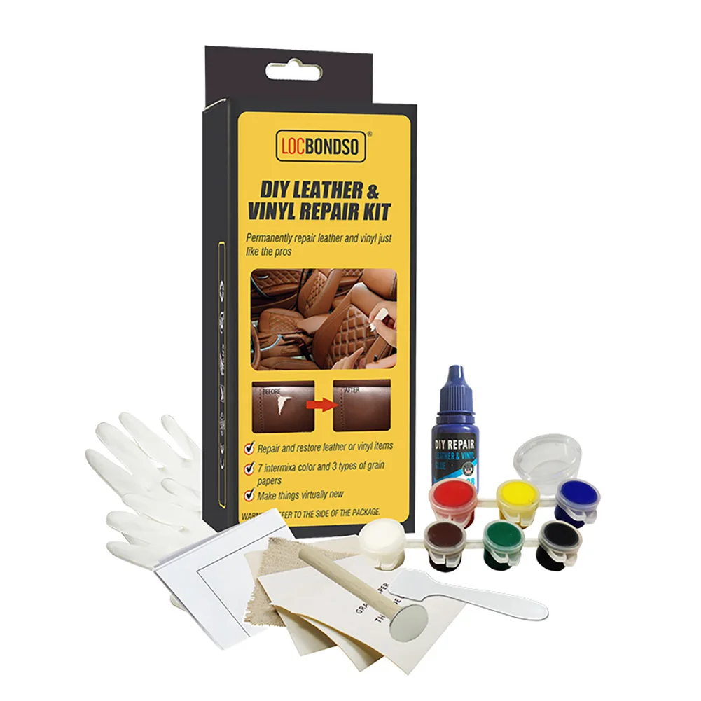 New Arrival DIY Leather Vinyl Repair Kit Patch Fabric Tool Restorer Scratch Crack Repair for Car Seat Home Couch Upholstery Boat
New Arrival DIY Leather Vinyl Repair Kit Patch Fabric Tool Restorer Scratch Crack Repair for Car Seat Home Couch Upholstery Boat