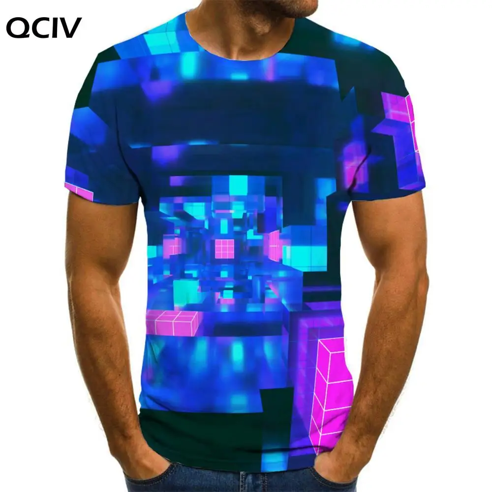 QCIV Psychedelic T-shirt Men Geometry Anime Clothes Colorful Funny T shirts Fantasy Tshirt Printed Short Sleeve Punk Rock
QCIV Psychedelic T-shirt Men Geometry Anime Clothes Colorful Funny T shirts Fantasy Tshirt Printed Short Sleeve Punk Rock