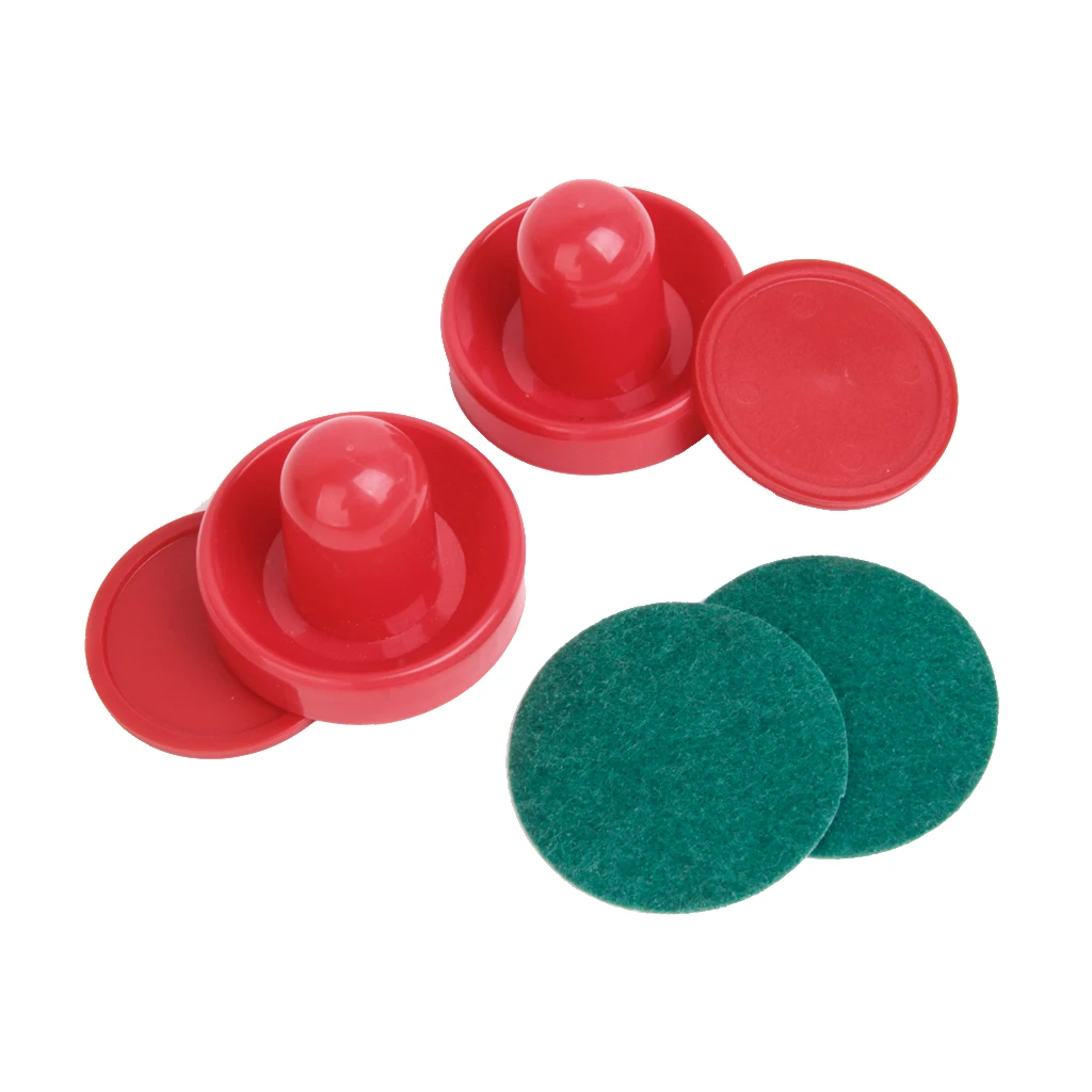 Combo Set - Air Hockey Combo 2 Pucks And 2 Pushers Ball Table Goalies For Table Hockey
Combo Set - Air Hockey Combo 2 Pucks And 2 Pushers Ball Table Goalies For Table Hockey