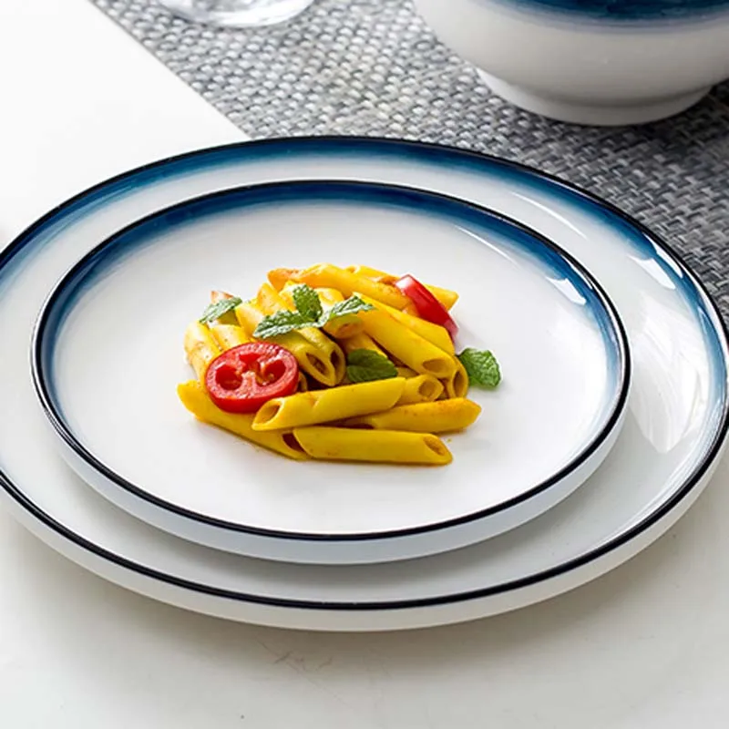 Nordic style ceramic creative tableware, rice bowl, soup bowl, noodle bowl, large round bowl, round fish plate, deep dish, dish
Nordic style ceramic creative tableware, rice bowl, soup bowl, noodle bowl, large round bowl, round fish plate, deep dish, dish