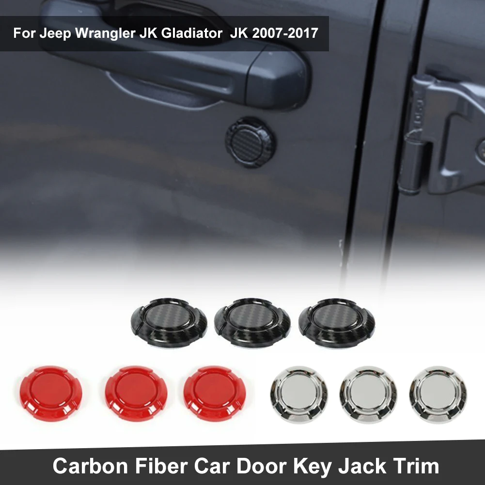 Universal Rush Sale Carbon Fiber Car Door Key Jack Hole Decoration Cover Auto Protector Stickers for Jeep Wrangler JK 2007-2017
Universal Rush Sale Carbon Fiber Car Door Key Jack Hole Decoration Cover Auto Protector Stickers for Jeep Wrangler JK 2007-2017
