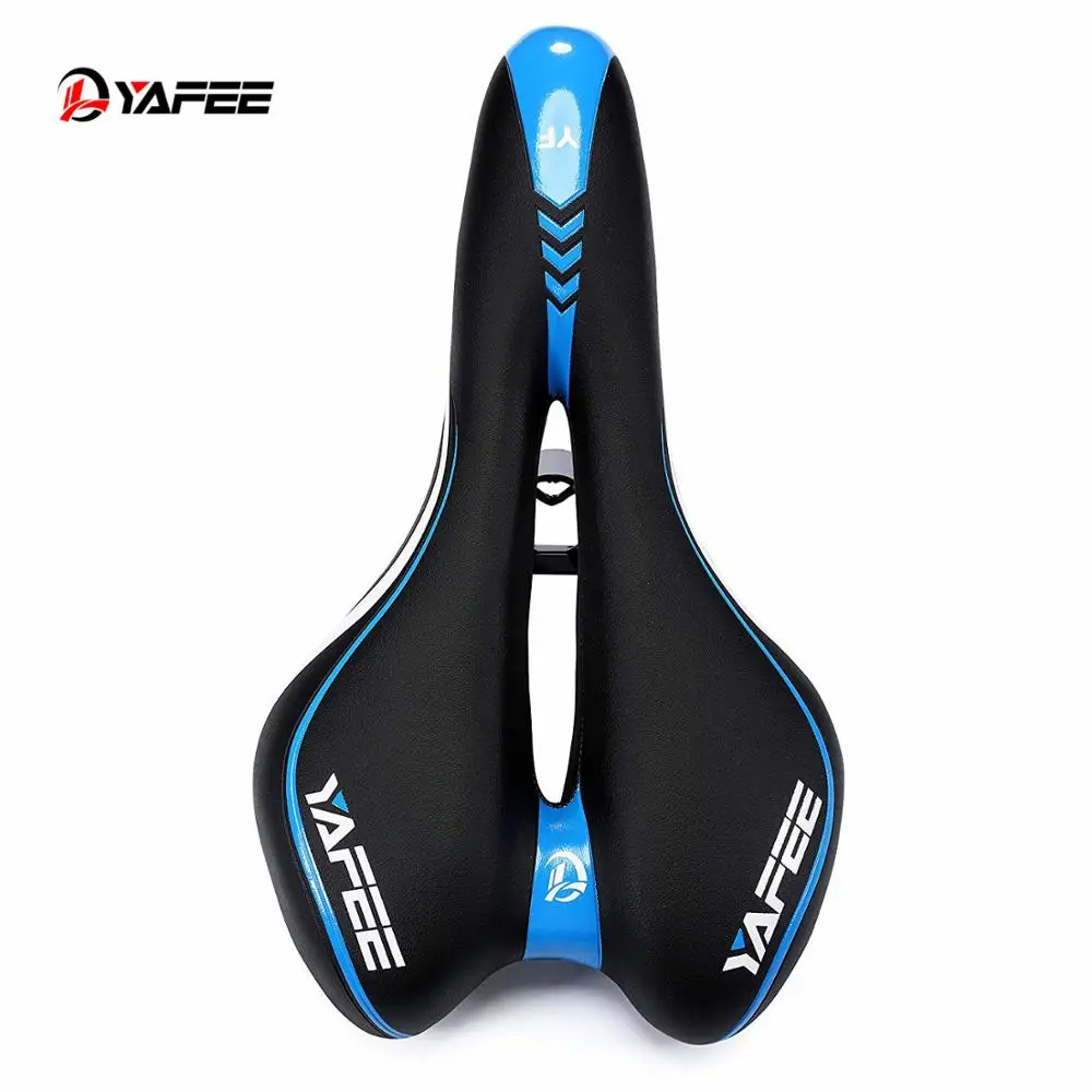 YAFEE Yafeng Soft Mountain Bike Seat Mountain Bike Hollow Breathable Saddle Seat Cushion Bicycle Seat Outdoor Riding Accessories
YAFEE Yafeng Soft Mountain Bike Seat Mountain Bike Hollow Breathable Saddle Seat Cushion Bicycle Seat Outdoor Riding Accessories