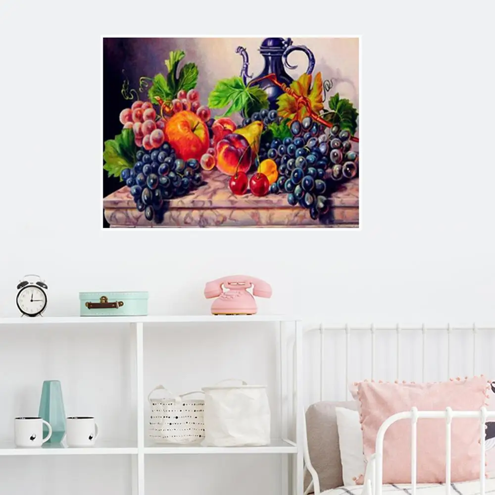 Diamond Painting Full Drill 5D Embroidery Still Life Fruit Kitchen Decor Embroidery Home Decor Craft Art Pictures Of Rhinestones
Diamond Painting Full Drill 5D Embroidery Still Life Fruit Kitchen Decor Embroidery Home Decor Craft Art Pictures Of Rhinestones