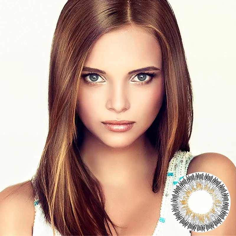 YOKEMON Color Contact Lenses Betas Tone Aurora Series Halloween Cosmetics Gray Brown Purple Lenses Suitable for Cute Girls
YOKEMON Color Contact Lenses Betas Tone Aurora Series Halloween Cosmetics Gray Brown Purple Lenses Suitable for Cute Girls