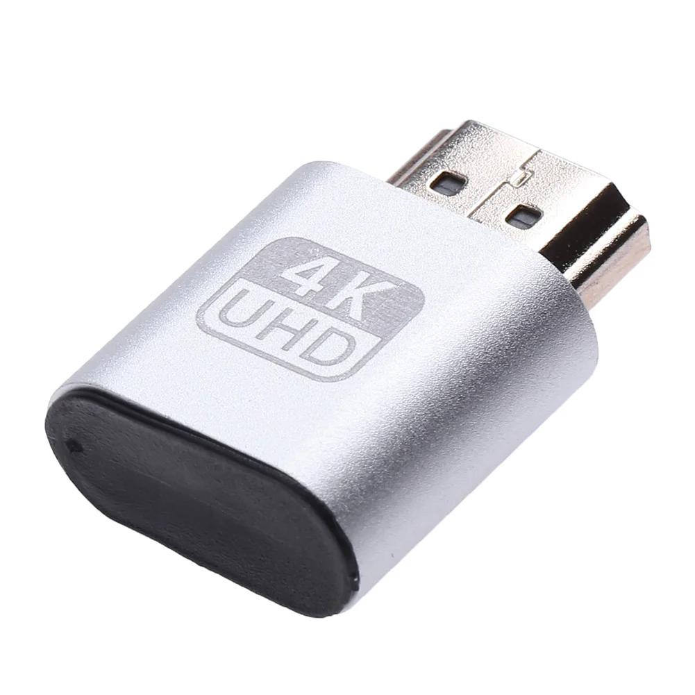 ALLOET Новый 4K адаптер DDC EDID заглушка Безголовый призрак эмулятор отображения