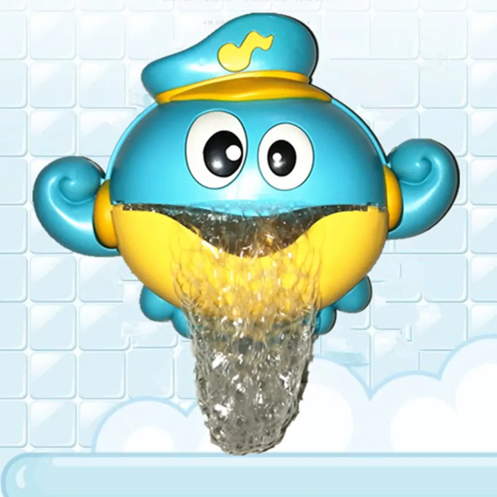 

Мыльных пузырей большой осьминог автоматический пузырь производитель воздуходувка музыкальные игрушки для ванной для детей стильная футб...