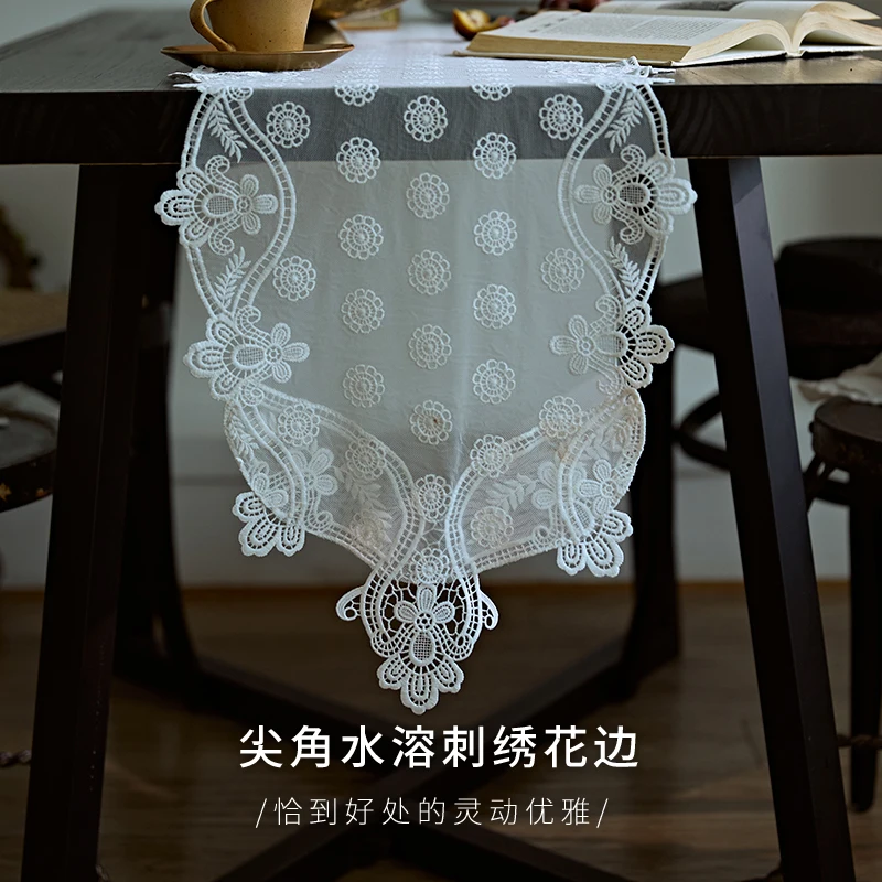 Luxury Wedding Table Runner Decoration Table Runner Embroidered Nordic Party Wedding Decor Mariage Deco Country Decor BK50ZQ
Luxury Wedding Table Runner Decoration Table Runner Embroidered Nordic Party Wedding Decor Mariage Deco Country Decor BK50ZQ