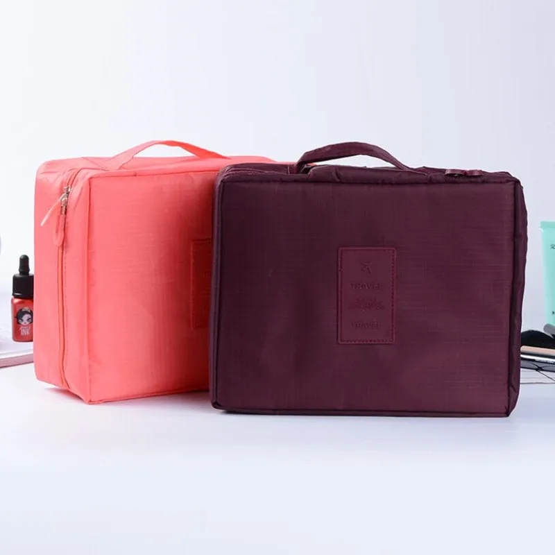 Women Cosmetic Bag Tote Outdoor Girl Makeup Bag Women Toiletries Organizer Waterproof Female Storage Make up Cases neceser 
Women Cosmetic Bag Tote Outdoor Girl Makeup Bag Women Toiletries Organizer Waterproof Female Storage Make up Cases neceser