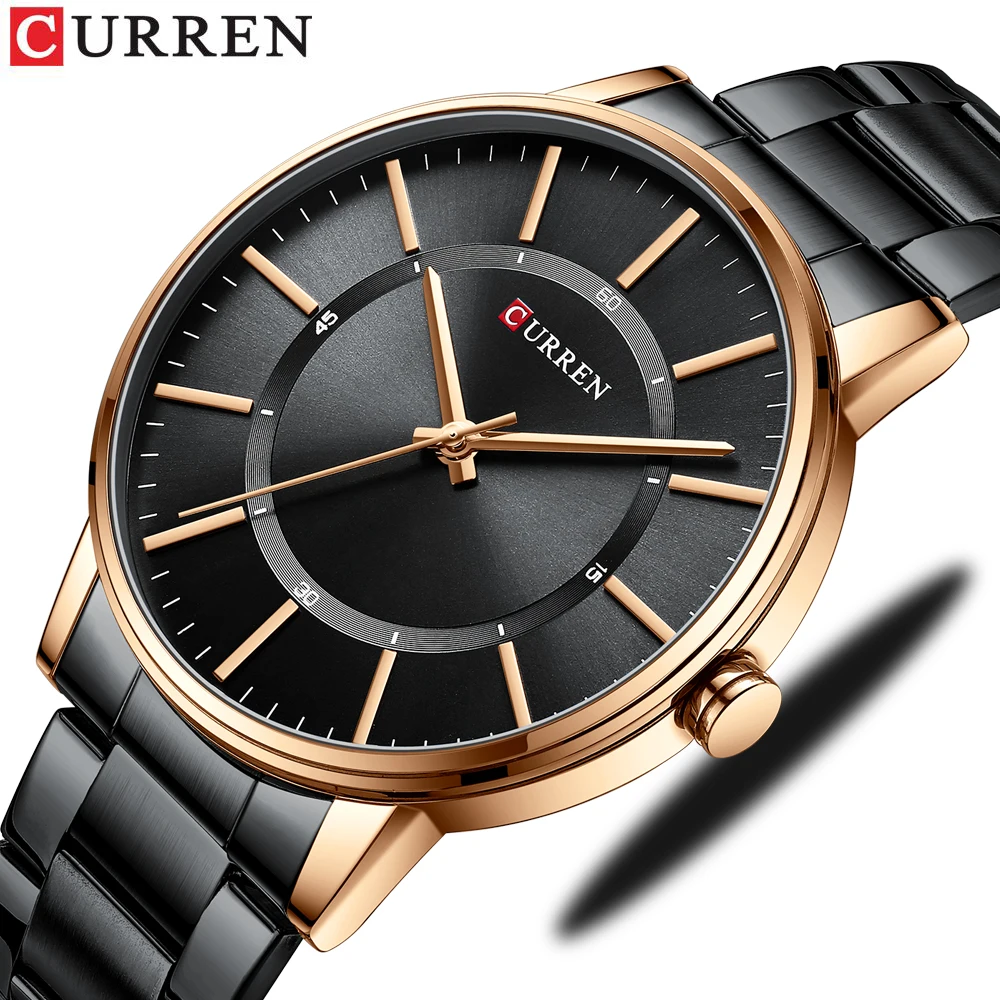 Top Brand CURREN Man Watch Fashion Luxury Brand Stainless Steel Quartz Wristwatches Simple Thin Male Watches Relojes Para Hombre
Top Brand CURREN Man Watch Fashion Luxury Brand Stainless Steel Quartz Wristwatches Simple Thin Male Watches Relojes Para Hombre