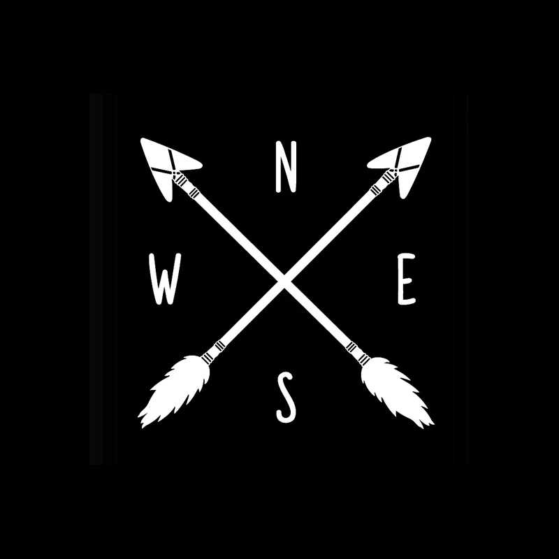 Vinyl Decal Compass Crossed Arrows S N W E Car Sticker Decor Black /Silver 14.2CM*14CM
Vinyl Decal Compass Crossed Arrows S N W E Car Sticker Decor Black /Silver 14.2CM*14CM