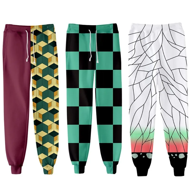 Anime Demon Slayer Clothing Pants Kamado Tanjirou Joggers Pants Trousers Streetwear High Waist Pant For Men Male Unisex Winter
Anime Demon Slayer Clothing Pants Kamado Tanjirou Joggers Pants Trousers Streetwear High Waist Pant For Men Male Unisex Winter