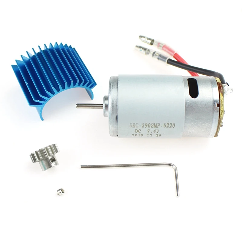 390 Brushed Motor with Mount Base for Wltoys A959 A949 A969 A979 K929 1/18 RC Car Upgrade Parts Accessories
390 Brushed Motor with Mount Base for Wltoys A959 A949 A969 A979 K929 1/18 RC Car Upgrade Parts Accessories