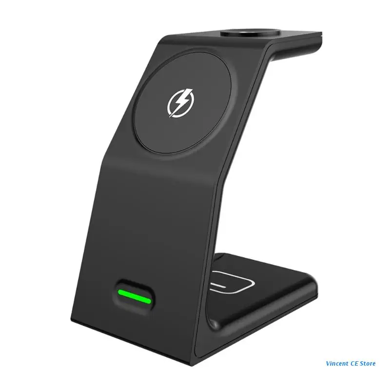 K92F Charging Dock Station 3 in 1 Watch Phone Wireless Charger Stand Holder Bracket
K92F Charging Dock Station 3 in 1 Watch Phone Wireless Charger Stand Holder Bracket