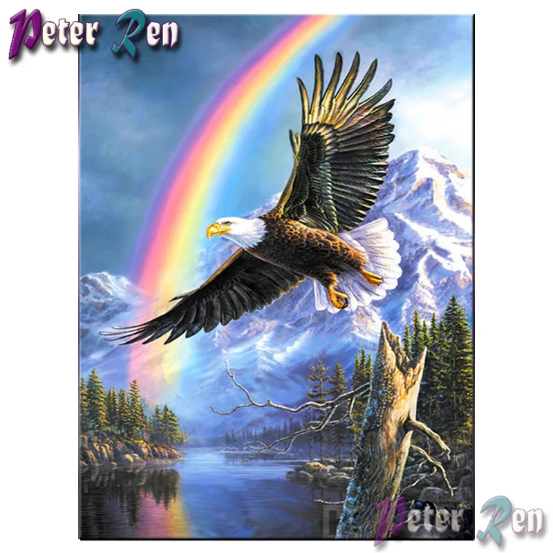 diamond Painting Eagle flying snow mountain rainbow Cross Stitch DIY Square\Round Embroidery Rhinestone picture Home decoration
diamond Painting Eagle flying snow mountain rainbow Cross Stitch DIY Square\Round Embroidery Rhinestone picture Home decoration