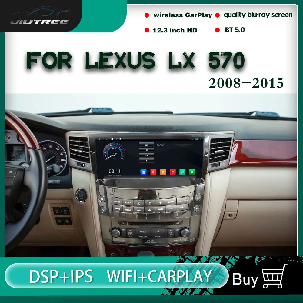 Мультимедийный проигрыватель для автомобиля Lexus lx570, 12,3-2015, с синим экраном 2008 дюйма, с функцией GPS-навигации
Мультимедийный проигрыватель для автомобиля Lexus lx570, 12,3-2015, с синим экраном 2008 дюйма, с функцией GPS-навигации