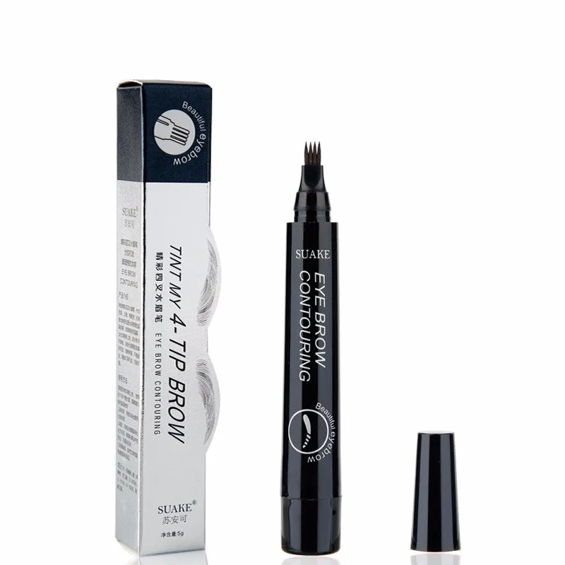 4 Fork Tips 3D Microblading Eyebrow Tattoo Pen 4 Colors Fine Sketch Liquid Eyebrow Pencil Waterproof Eyebrow Tint Makeup TSLM1
4 Fork Tips 3D Microblading Eyebrow Tattoo Pen 4 Colors Fine Sketch Liquid Eyebrow Pencil Waterproof Eyebrow Tint Makeup TSLM1